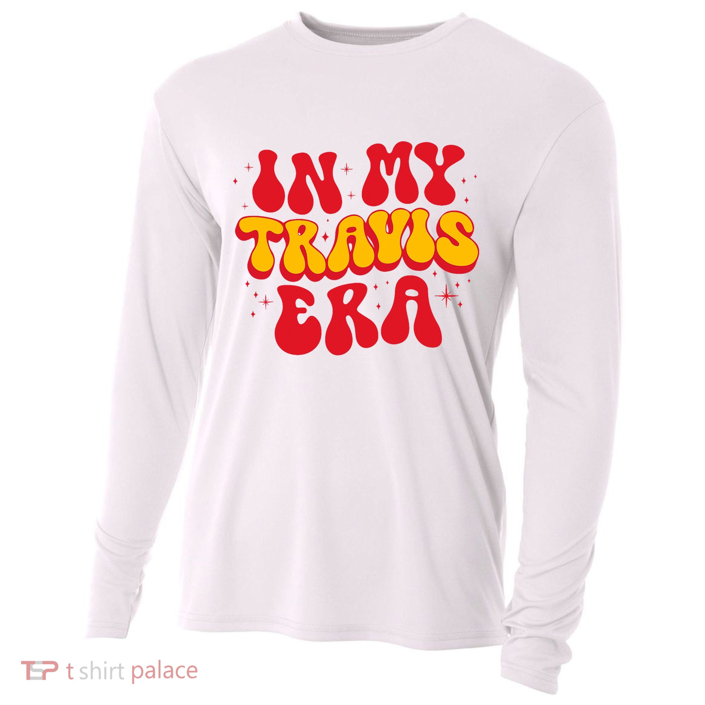 Retro In My Travis Era Cooling Performance Long Sleeve Crew