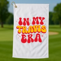 Retro In My Travis Era Golf Towel