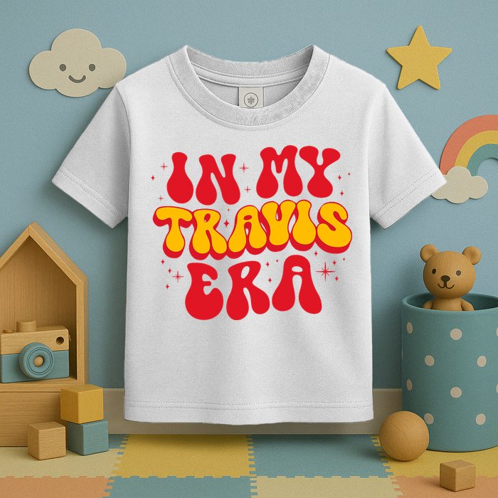 Retro In My Travis Era Toddler T-Shirt
