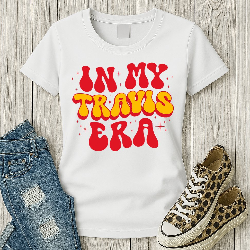 Retro In My Travis Era Womens T-Shirt