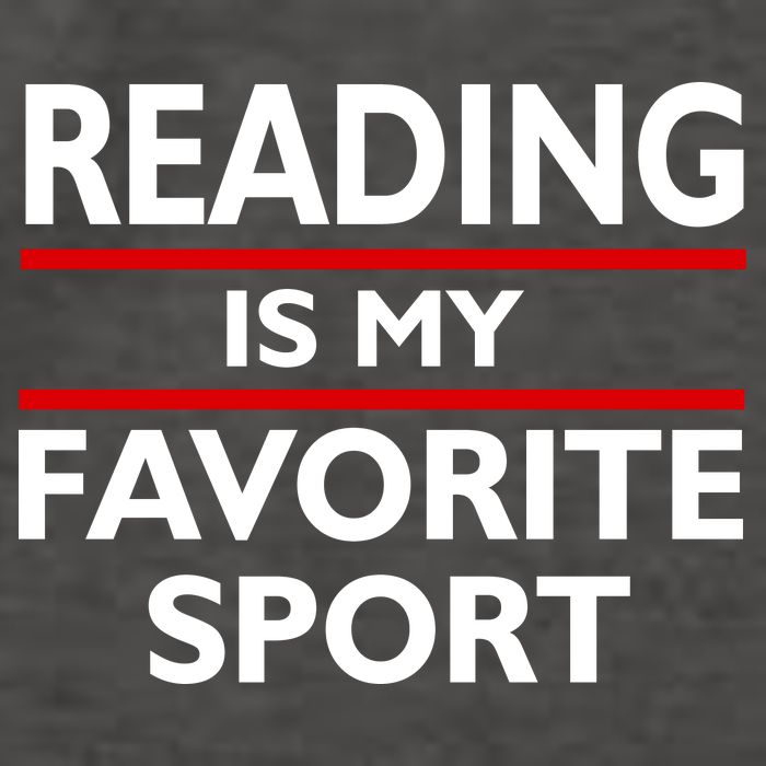 Reading Is My Favorite Sport Vector Backpack