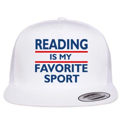 Reading Is My Favorite Sport Flatbill Hat
