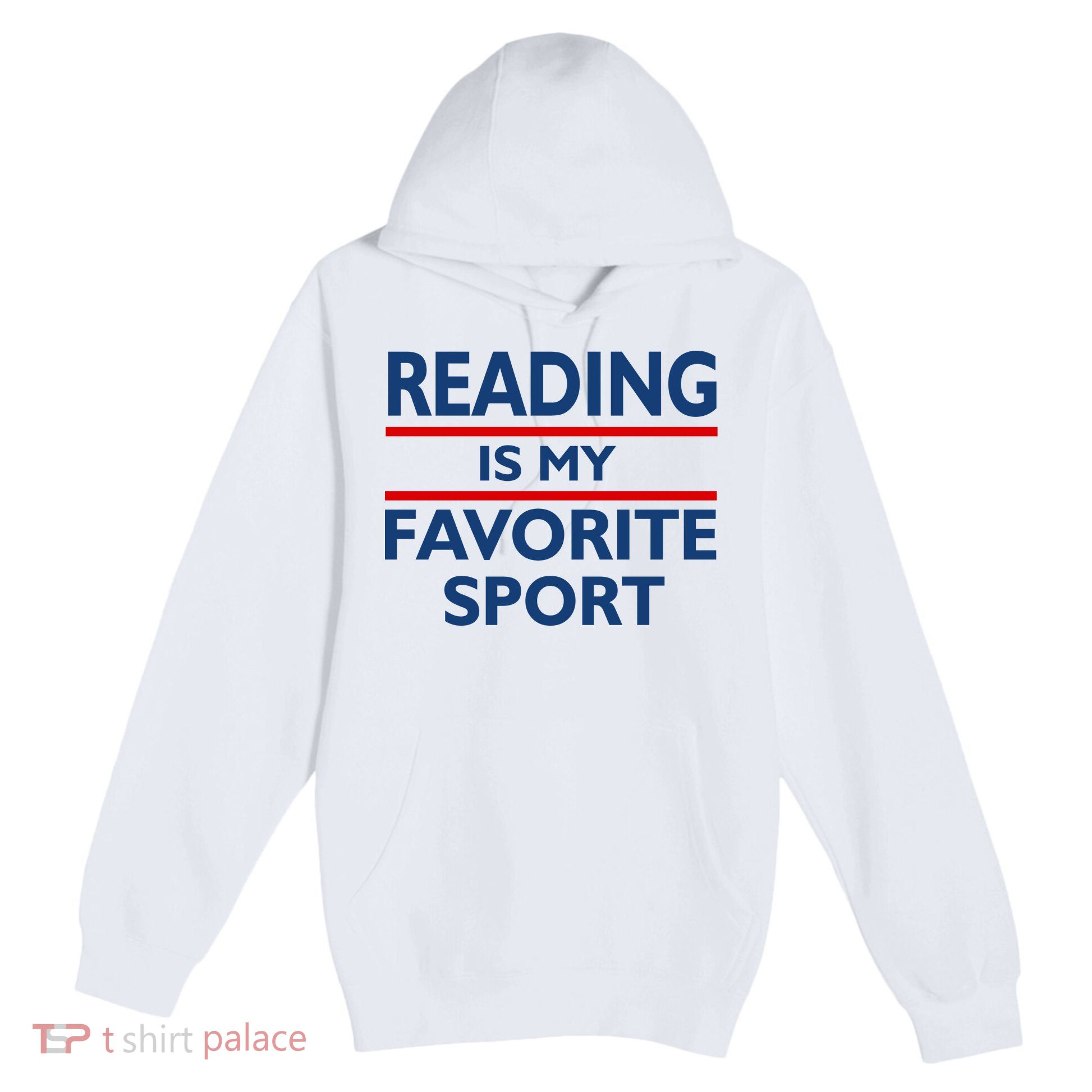 Reading Is My Favorite Sport Premium Pullover Hoodie