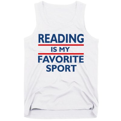 Reading Is My Favorite Sport Tank Top