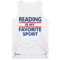 Reading Is My Favorite Sport Tank Top