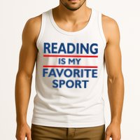 Reading Is My Favorite Sport Tank Top