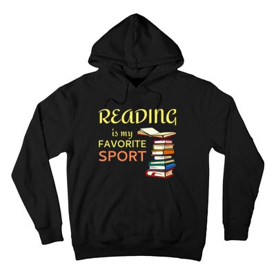 Reading Is My Favorite Sport For Book Lovers Hoodie