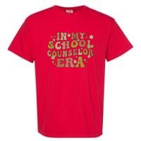 Retro In My School Counselor Era Back To School Garment-Dyed Heavyweight T-Shirt