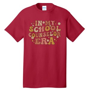 Retro In My School Counselor Era Back To School Tall T-Shirt