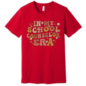 Retro In My School Counselor Era Back To School Premium T-Shirt