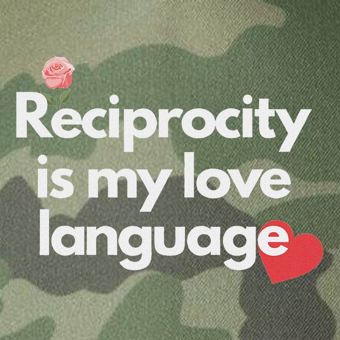 Reciprocity Is My Love Language Flower Red Heart Legacy Tie Dye Trucker Hat