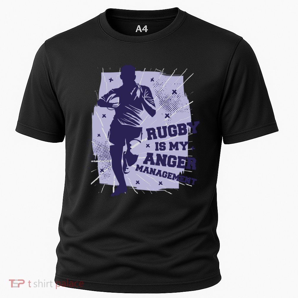 Rugby Is My Anger Management Performance Shirt