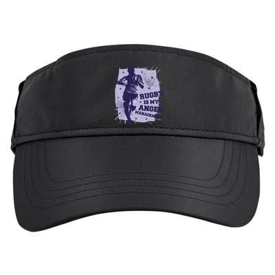 Rugby Is My Anger Management Adult Drive Performance Visor
