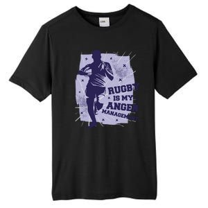 Rugby Is My Anger Management Tall Fusion ChromaSoft Performance T-Shirt