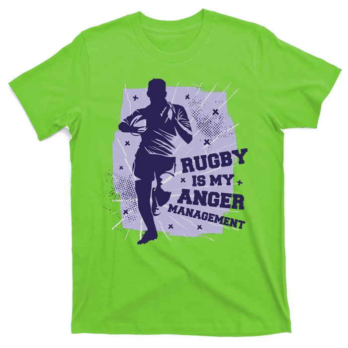 Rugby Is My Anger Management T-Shirt