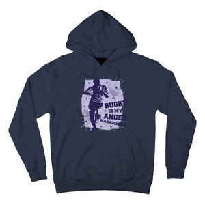 Rugby Is My Anger Management Hoodie