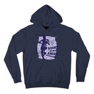 Rugby Is My Anger Management Tall Hoodie