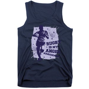 Rugby Is My Anger Management Tank Top