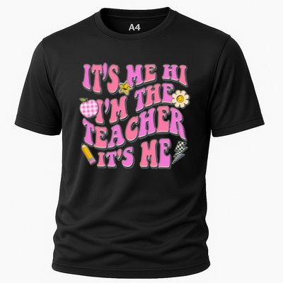 Retro Its Me Hi Im The Teacher Its Me Performance Shirt