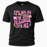 Retro Its Me Hi Im The Teacher Its Me Cooling Performance Crew T-Shirt