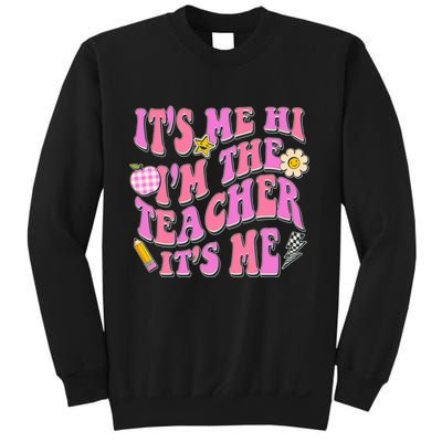 Retro Its Me Hi Im The Teacher Its Me Sweatshirt