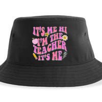 Retro Its Me Hi Im The Teacher Its Me Sustainable Bucket Hat