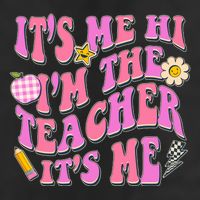Retro Its Me Hi Im The Teacher Its Me Adult Drive Performance Visor