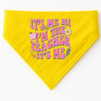 Retro Its Me Hi Im The Teacher Its Me USA-Made Doggie Bandana