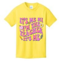 Retro Its Me Hi Im The Teacher Its Me Kids T-Shirt