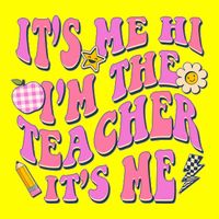 Retro Its Me Hi Im The Teacher Its Me Kids T-Shirt