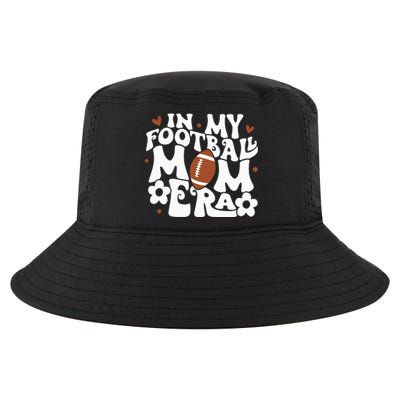 Retro In My Football Mom Era Football Mama Cool Comfort Performance Bucket Hat