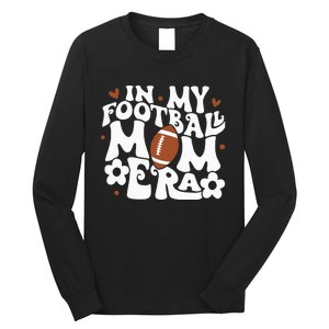 Retro In My Football Mom Era Football Mama Long Sleeve Shirt