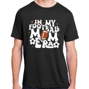 Retro In My Football Mom Era Football Mama Adult ChromaSoft Performance T-Shirt