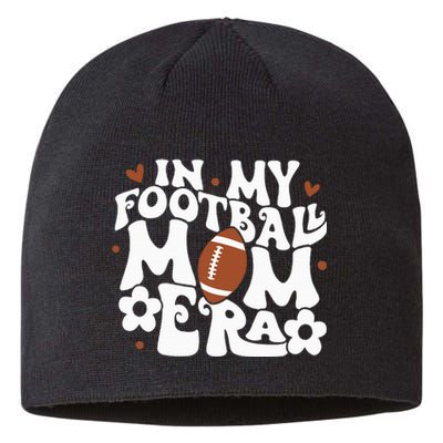 Retro In My Football Mom Era Football Mama Sustainable Beanie