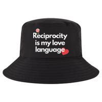 Reciprocity Is My Love Language Flower Red Heart Cool Comfort Performance Bucket Hat