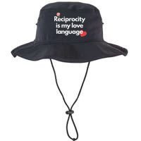 Reciprocity Is My Love Language Flower Red Heart Bucket Hat