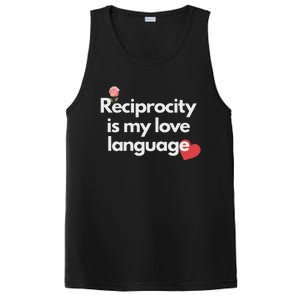 Reciprocity Is My Love Language Flower Red Heart PosiCharge Competitor Tank