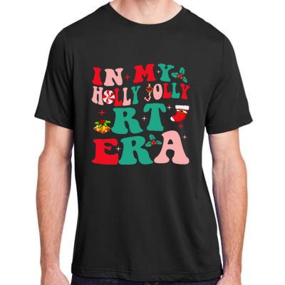 Retro In My HollyJolly RT Respiratory Therapy Era Christmas Adult ChromaSoft Performance T-Shirt