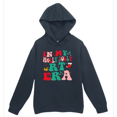 Retro In My HollyJolly RT Respiratory Therapy Era Christmas Urban Pullover Hoodie