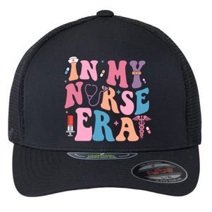 Retro In My Nurse Era Happy Nurse Day Flexfit Unipanel Trucker Cap