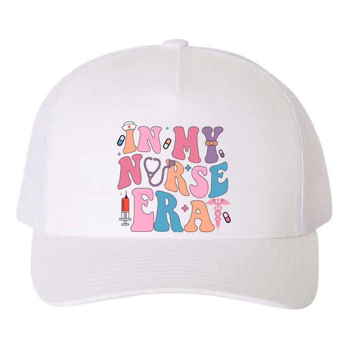 Retro In My Nurse Era Happy Nurse Day Yupoong Adult 5-Panel Trucker Hat