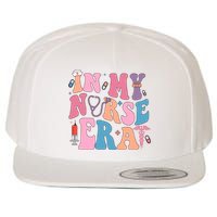 Retro In My Nurse Era Happy Nurse Day Wool Snapback Cap