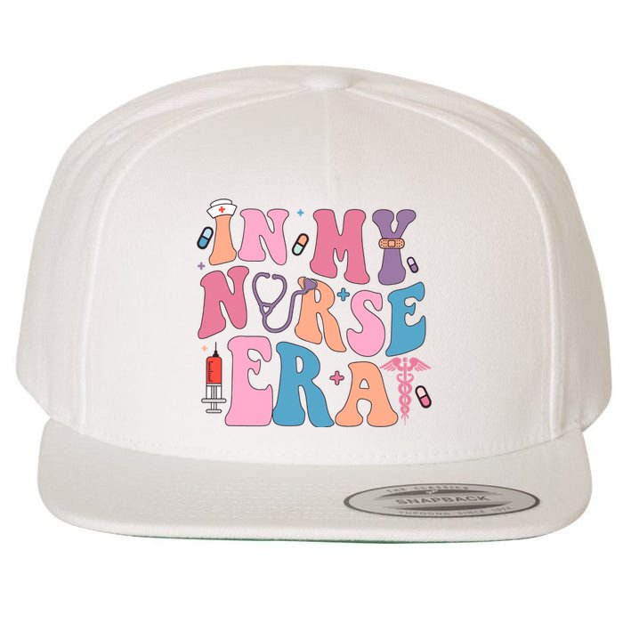 Retro In My Nurse Era Happy Nurse Day Wool Snapback Cap