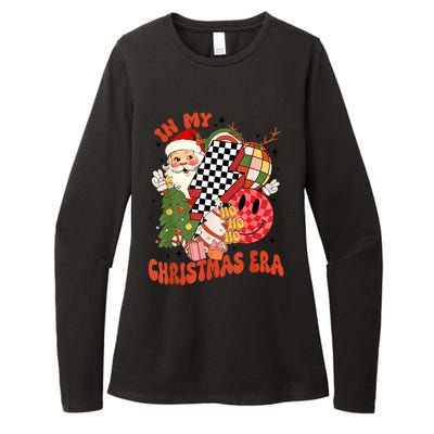 Retro In My Christmas Era Funny Christmas Gift Womens CVC Long Sleeve Shirt