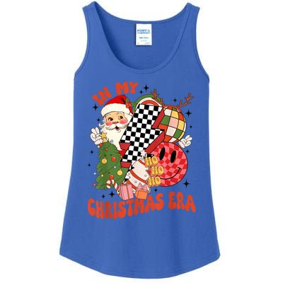 Retro In My Christmas Era Funny Christmas Gift Ladies Essential Tank