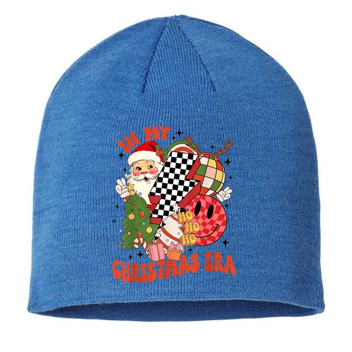 Retro In My Christmas Era Funny Christmas Gift Sustainable Beanie