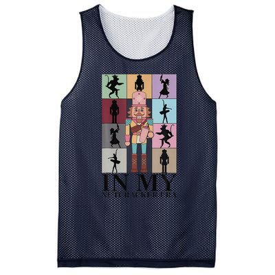 Retro In My Nutcracker Era Christmas Ballet Dancer Vinatge Mesh Reversible Basketball Jersey Tank