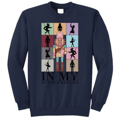 Retro In My Nutcracker Era Christmas Ballet Dancer Vinatge Tall Sweatshirt