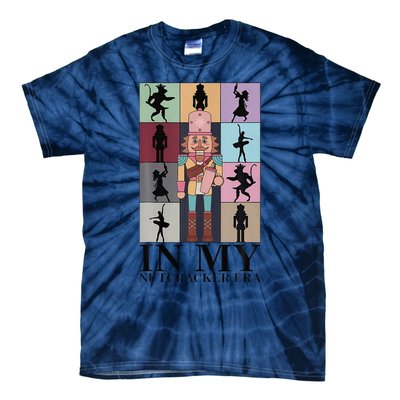 Retro In My Nutcracker Era Christmas Ballet Dancer Vinatge Tie-Dye T-Shirt