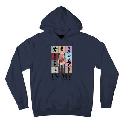 Retro In My Nutcracker Era Christmas Ballet Dancer Vinatge Tall Hoodie